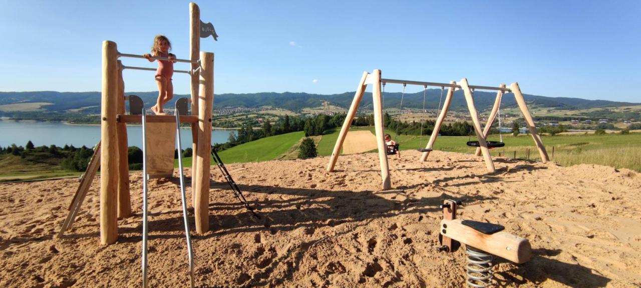 Domki z Górki na Pazurki Falsztyn Exterior foto